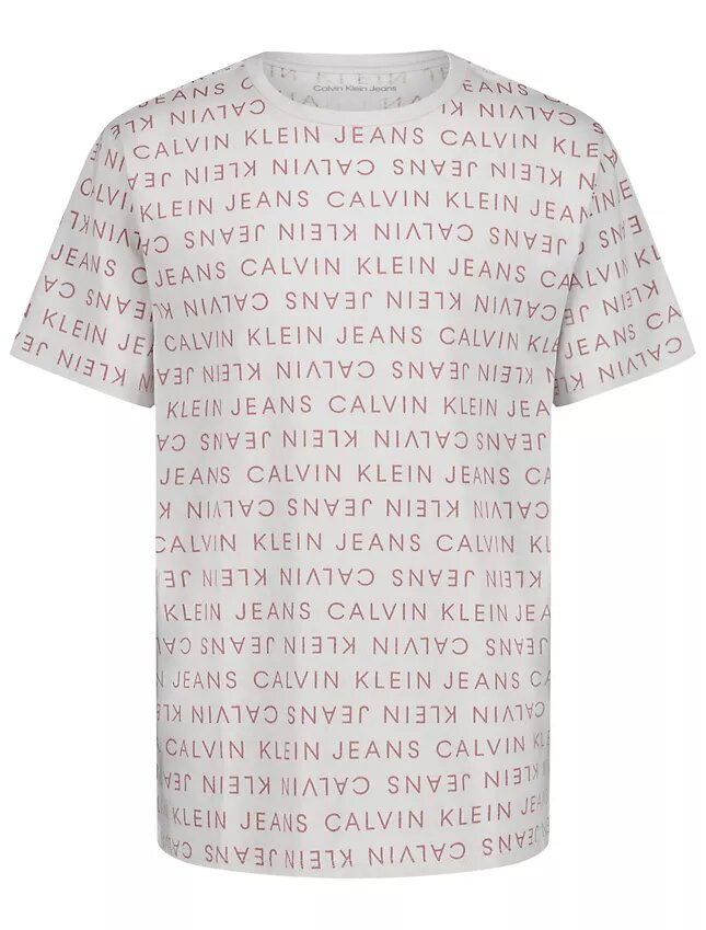 Camiseta de cuello redondo con estampado integral para niños Camiseta de cuello redondo con estampado integral para niños