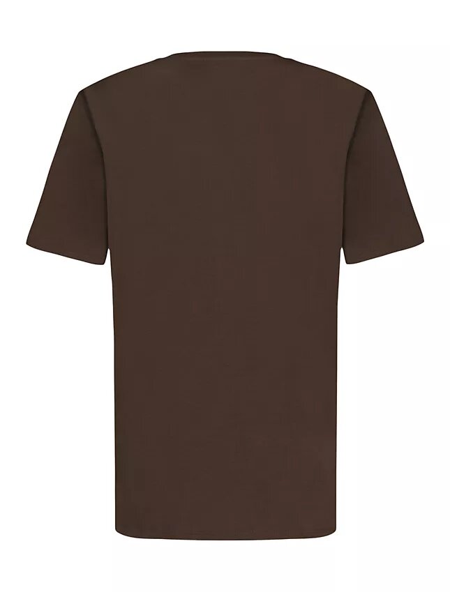 Camiseta de cuello redondo con logotipo estampado para niños Camiseta de cuello redondo con logotipo estampado para niños