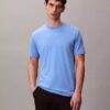 Camiseta de cuello redondo de algodón Supima Camiseta de cuello redondo de algodón Supima
