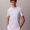 Camiseta de cuello redondo de algodón Supima Camiseta de cuello redondo de algodón Supima