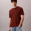 Camiseta de cuello redondo de algodón Supima Camiseta de cuello redondo de algodón Supima