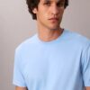 Camiseta de cuello redondo de algodón Supima Camiseta de cuello redondo de algodón Supima