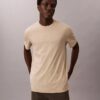 Camiseta de cuello redondo de algodón Supima
