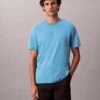Camiseta de cuello redondo de algodón Supima Camiseta de cuello redondo de algodón Supima