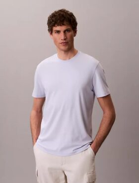 Camiseta de cuello redondo de algodón Supima