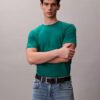 Camiseta de cuello redondo de algodón Supima Camiseta de cuello redondo de algodón Supima