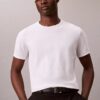 Camiseta de cuello redondo de algodón Supima Camiseta de cuello redondo de algodón Supima