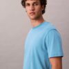 Camiseta de cuello redondo de algodón Supima Camiseta de cuello redondo de algodón Supima
