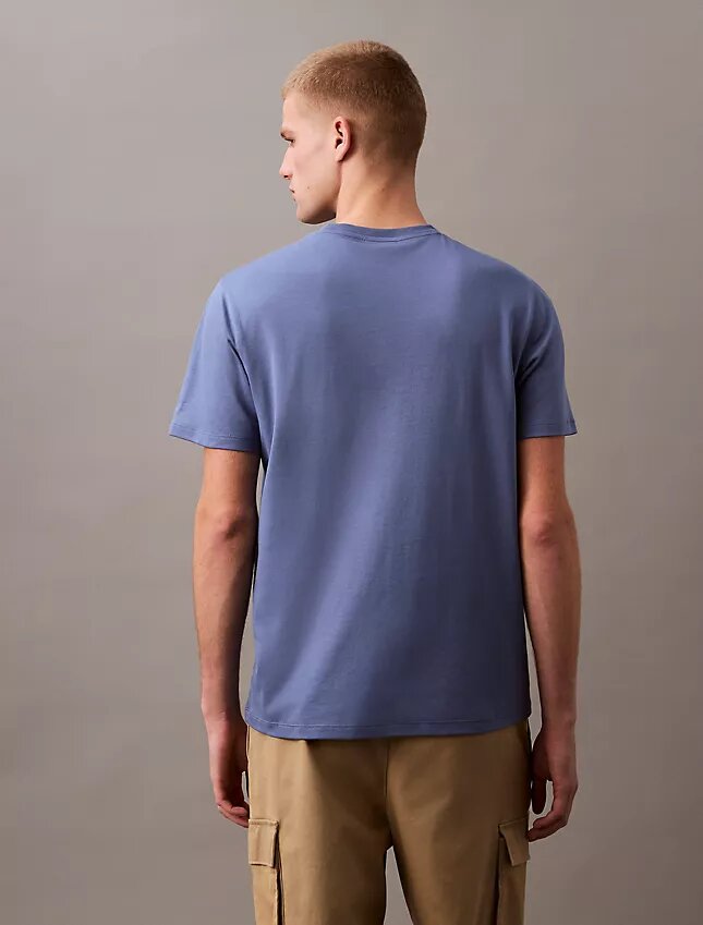 Camiseta de cuello redondo de algodón Supima Camiseta de cuello redondo de algodón Supima