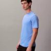 Camiseta de cuello redondo de algodón Supima Camiseta de cuello redondo de algodón Supima