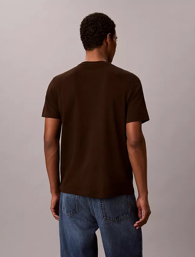 Camiseta de cuello redondo de algodón Supima Camiseta de cuello redondo de algodón Supima