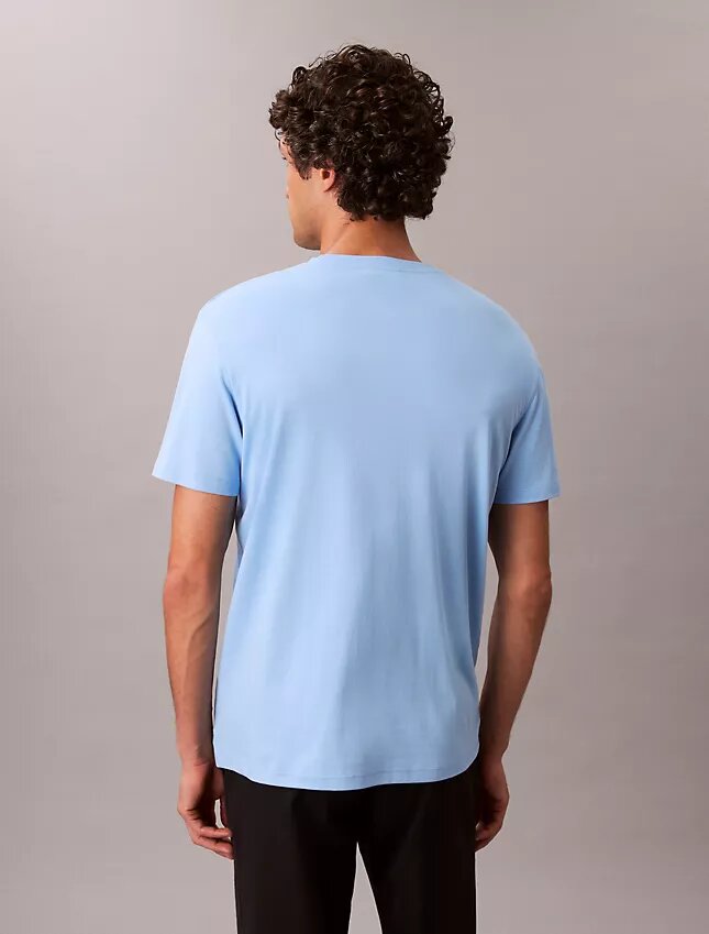 Camiseta de cuello redondo de algodón Supima Camiseta de cuello redondo de algodón Supima