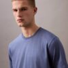 Camiseta de cuello redondo de algodón Supima Camiseta de cuello redondo de algodón Supima