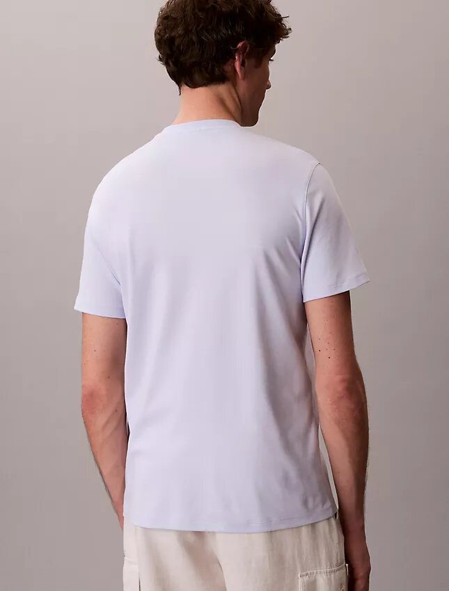 Camiseta de cuello redondo de algodón Supima Camiseta de cuello redondo de algodón Supima