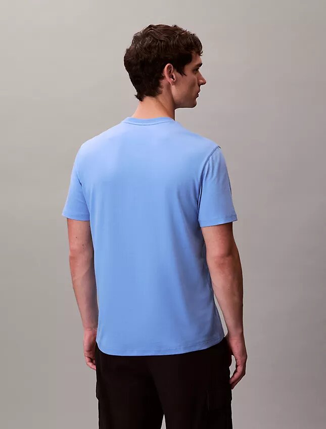 Camiseta de cuello redondo de algodón Supima Camiseta de cuello redondo de algodón Supima