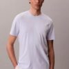Camiseta de cuello redondo de algodón Supima Camiseta de cuello redondo de algodón Supima