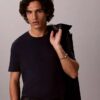 Camiseta de cuello redondo de algodón Supima Camiseta de cuello redondo de algodón Supima