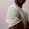 Camiseta de cuello redondo de algodón Supima Camiseta de cuello redondo de algodón Supima