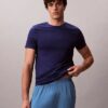 Camiseta de cuello redondo de corte clásico, paquete de 3, Cotton Classics Camiseta de cuello redondo de corte clásico, paquete de 3, Cotton Classics