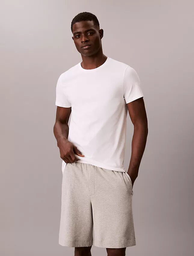 Camiseta de cuello redondo de corte clásico, paquete de 3, Cotton Classics Camiseta de cuello redondo de corte clásico, paquete de 3, Cotton Classics