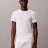 Camiseta de cuello redondo de corte clásico, paquete de 3, Cotton Classics