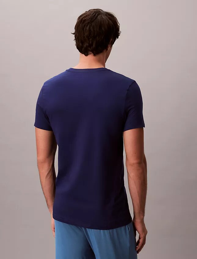 Camiseta de cuello redondo de corte clásico, paquete de 3, Cotton Classics Camiseta de cuello redondo de corte clásico, paquete de 3, Cotton Classics