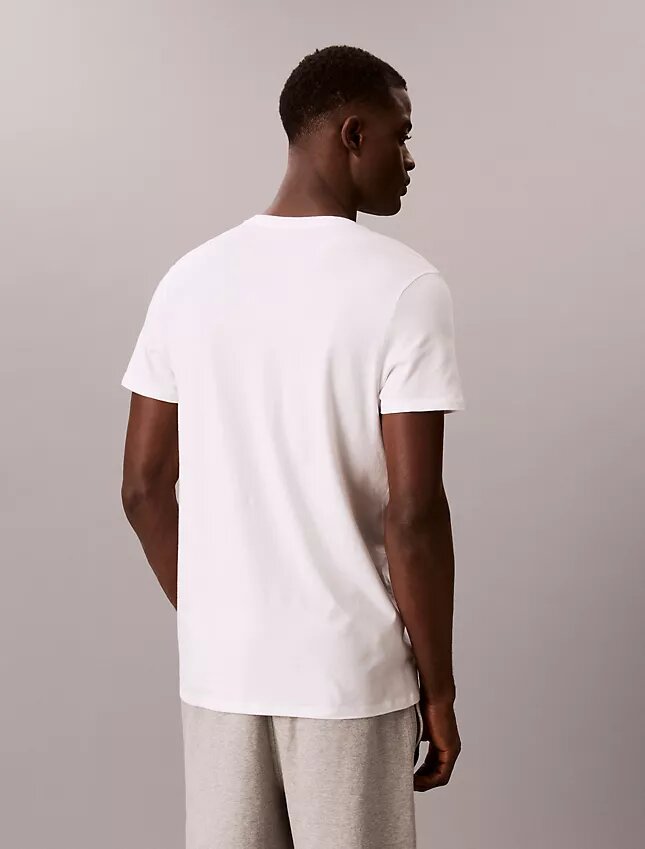 Camiseta de cuello redondo de corte clásico, paquete de 3, Cotton Classics Camiseta de cuello redondo de corte clásico, paquete de 3, Cotton Classics
