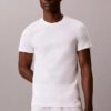 Camiseta de cuello redondo de corte clásico, paquete de 3, Cotton Classics