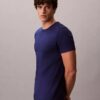 Camiseta de cuello redondo de corte clásico, paquete de 3, Cotton Classics Camiseta de cuello redondo de corte clásico, paquete de 3, Cotton Classics
