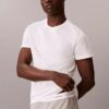 Camiseta de cuello redondo de corte clásico, paquete de 3, Cotton Classics Camiseta de cuello redondo de corte clásico, paquete de 3, Cotton Classics