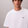 Camiseta de cuello redondo holgada con logotipo de archivo Camiseta de cuello redondo holgada con logotipo de archivo