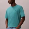Camiseta de cuello redondo holgada con logotipo de archivo Camiseta de cuello redondo holgada con logotipo de archivo