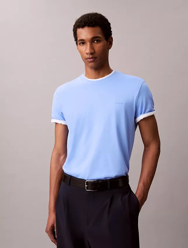 Camiseta de cuello redondo Liquid Touch Camiseta de cuello redondo Liquid Touch