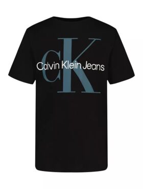 Camiseta de cuello redondo oversize con Monogram para niños