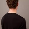 Camiseta de dormir CK Black Slim de cuello redondo