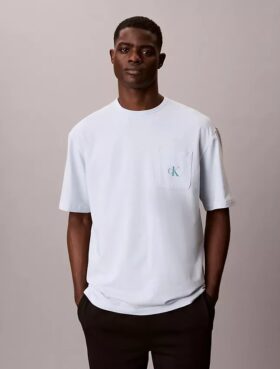 Camiseta de dormir Icon Cotton Stretch con monograma