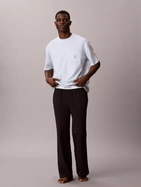 Camiseta de dormir Icon Cotton Stretch con monograma