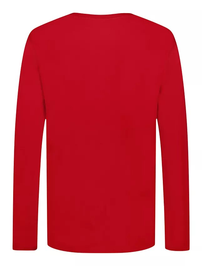 Camiseta de manga larga con el logotipo Ckj en negrita para niños Camiseta de manga larga con el logotipo Ckj en negrita para niños