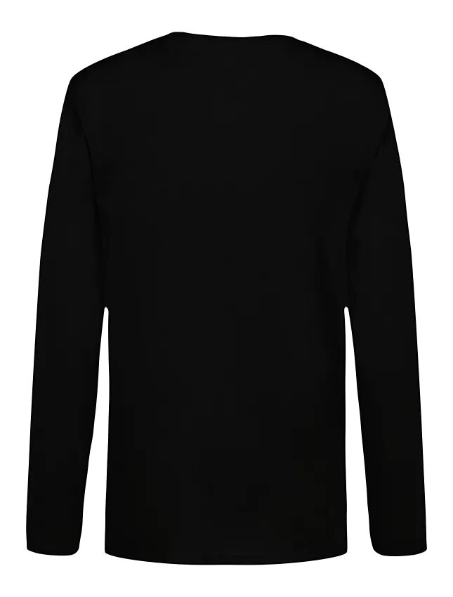 Camiseta de manga larga con el logotipo Ckj en negrita para niños Camiseta de manga larga con el logotipo Ckj en negrita para niños