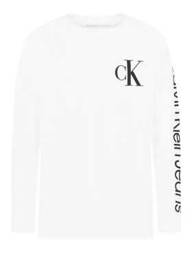 Camiseta de manga larga con Monogram para niños