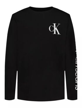 Camiseta de manga larga con Monogram para niños