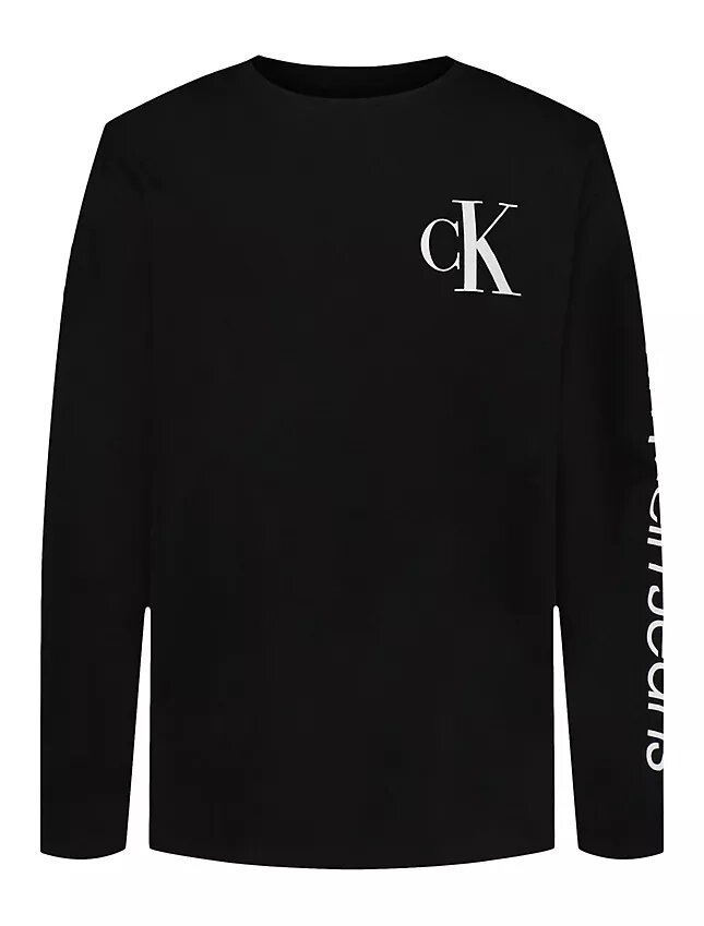 Camiseta de manga larga con Monogram para niños Camiseta de manga larga con Monogram para niños