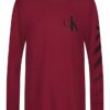 Camiseta de manga larga con rayas degradadas y Monogram para niños Camiseta de manga larga con rayas degradadas y Monogram para niños