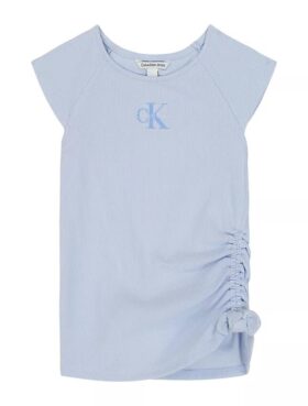 Camiseta de niñas Monólogo con fruncido lateral