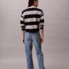 Camiseta Henley con rayas universitarias