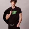 Camiseta holgada con estampado muy llamativo