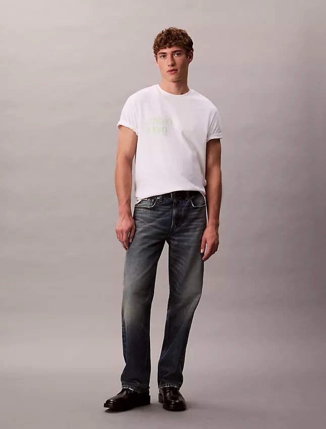 Camiseta holgada con gráfico circular Camiseta holgada con gráfico circular