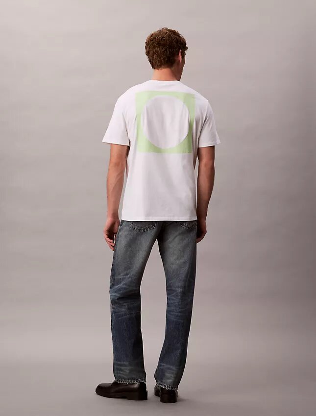 Camiseta holgada con gráfico circular Camiseta holgada con gráfico circular