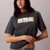 Camiseta holgada con gráfico de tiras fotográficas de Nueva York Camiseta holgada con gráfico de tiras fotográficas de Nueva York