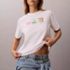 Camiseta holgada con gráfico de tiras fotográficas de Nueva York Camiseta holgada con gráfico de tiras fotográficas de Nueva York